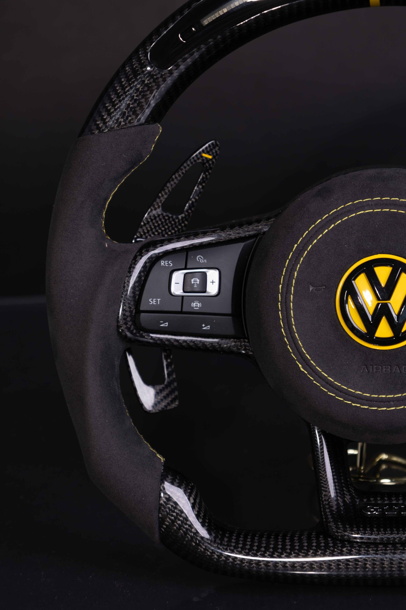 Volante Volkswagen 2008-2022 (ACABADO AMARILLO) - Imagen 4