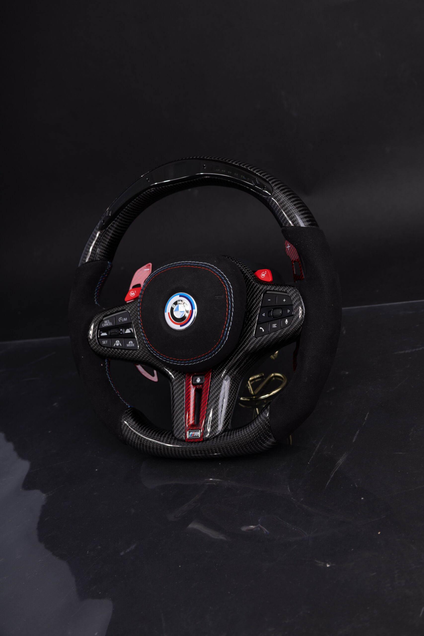 Volante BMW G Full Funciones Rojo - Imagen 9