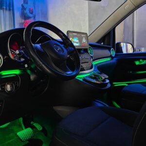 MERCEDES CLASE V ILUMINACION AMBIENTAL DINAMICA
